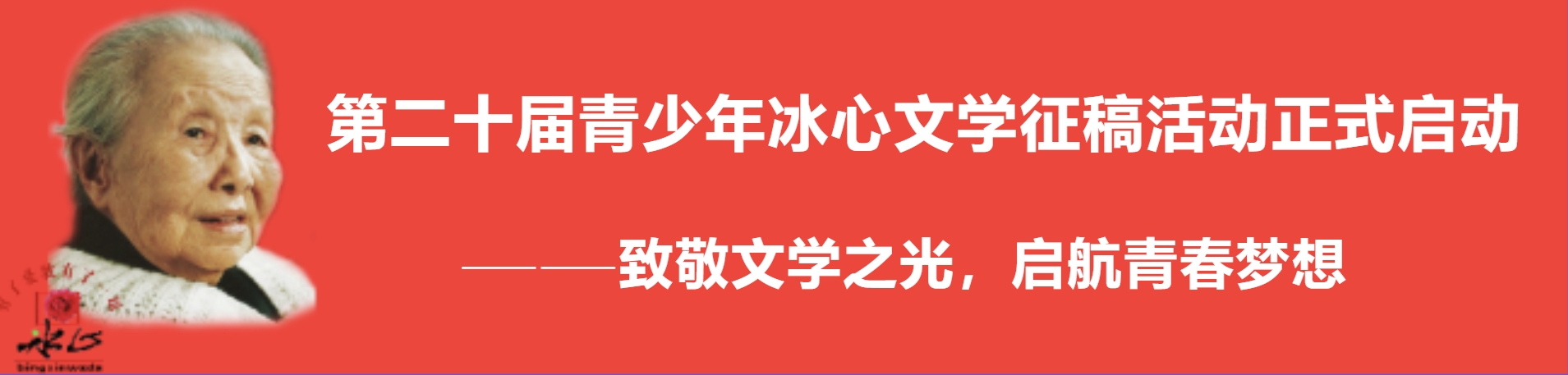 2024年第20届青少年冰心文学活动征稿【进行中】（冰心杯报名入口）